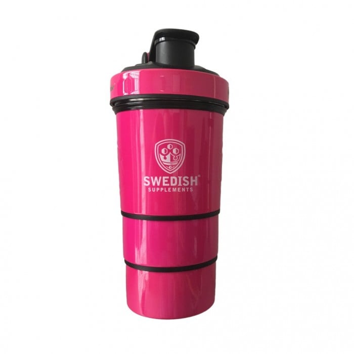 SWEDISH Supplements - Metal Shaker / SWEDISH Smart Shaker with Ice Puck - Pink